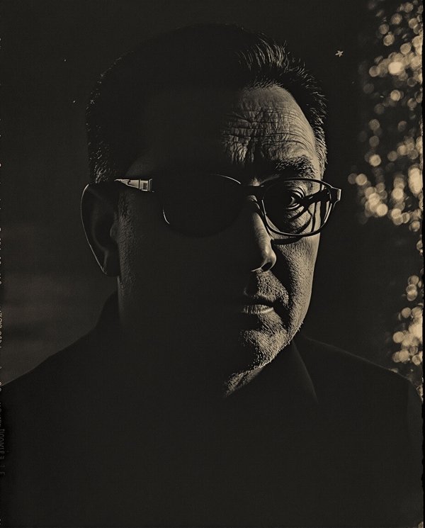 彭发 怪谈影人肖像